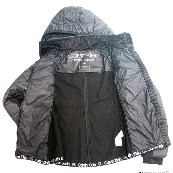 Calvin Klein Performance Women Black Jacket Sz: M - Picture 5 of 7